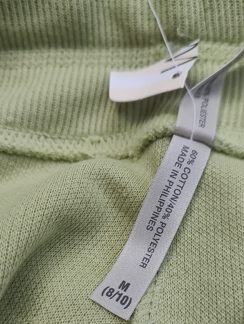 Light Green Drawstring Sweatpants - Picture 9 of 11